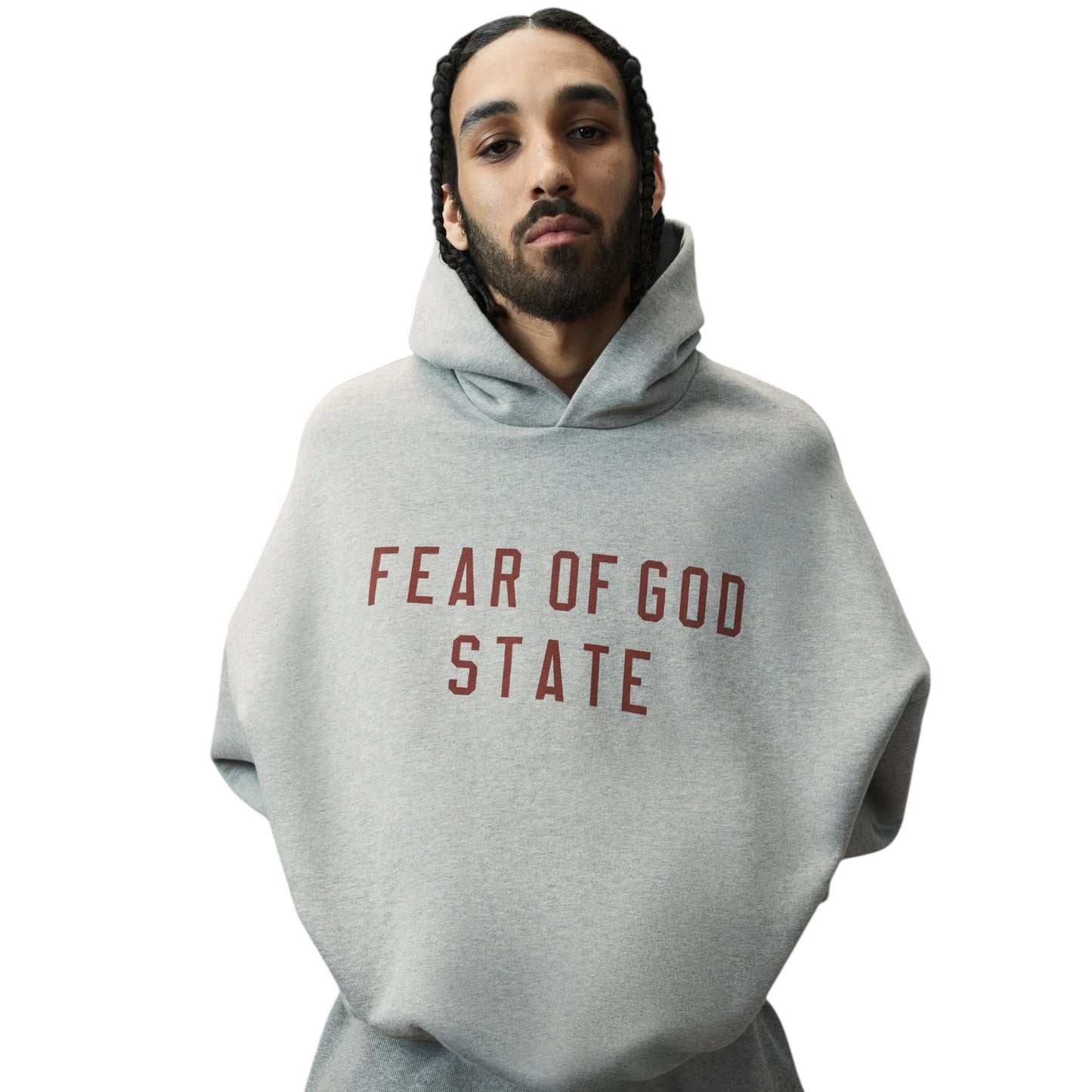 Fear of God Essentials Fleece Hoodie Dark Heather garment 192BT246251F