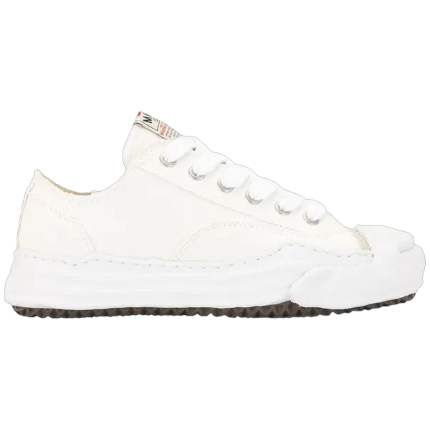 Maison Mihara Yasuhiro Hank OG Sole Canvas Low White sneaker A05FW702-WHT Laterale