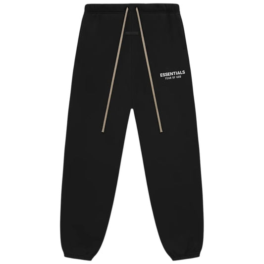 Fear of God Essentials Fleece Sweatpant 'Black' Fronte