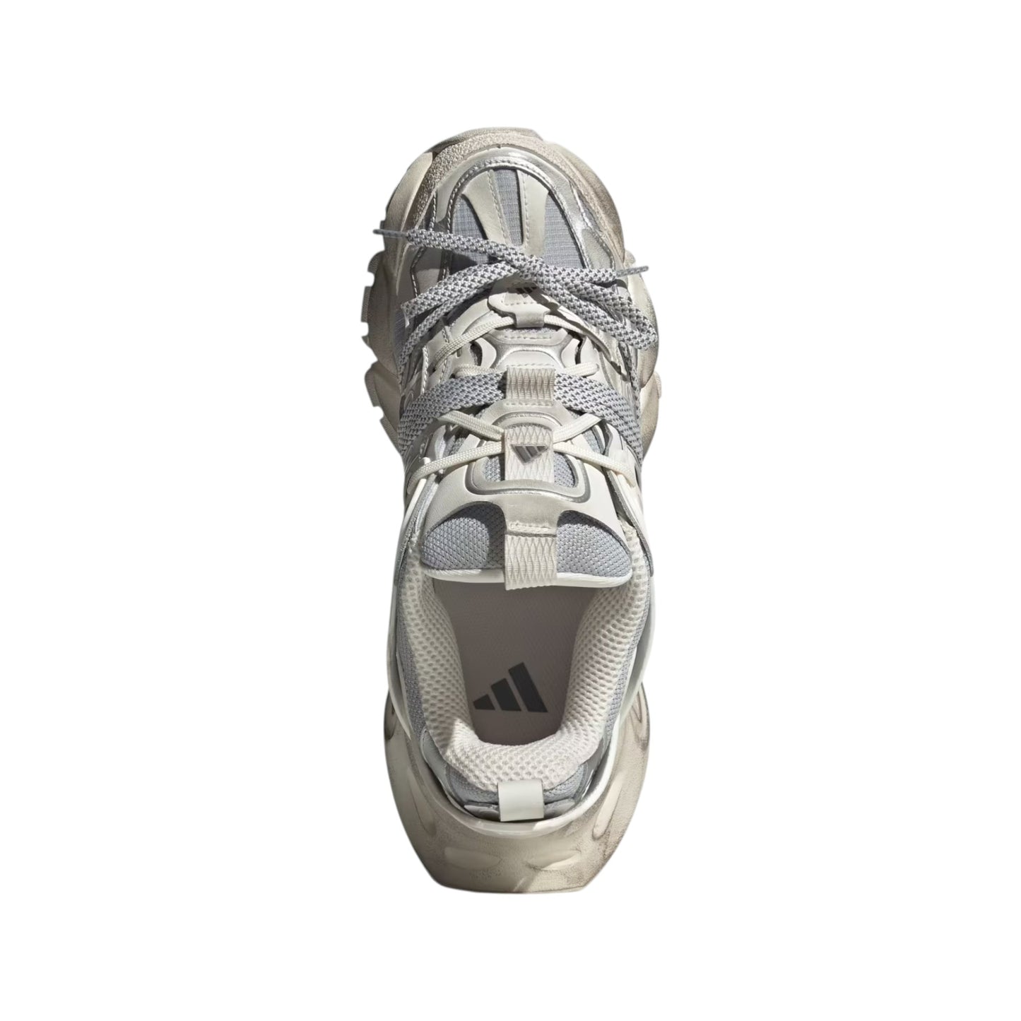 Adidas Vento XLG Deluxe White Silver Metallic sneaker JS1588 Alto