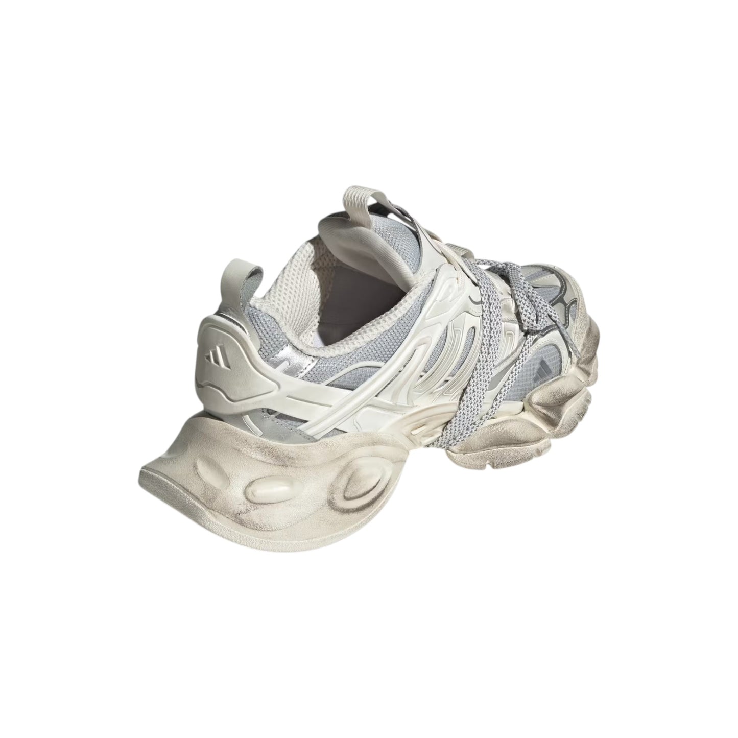 Adidas Vento XLG Deluxe White Silver Metallic sneaker JS1588 Obliqua1