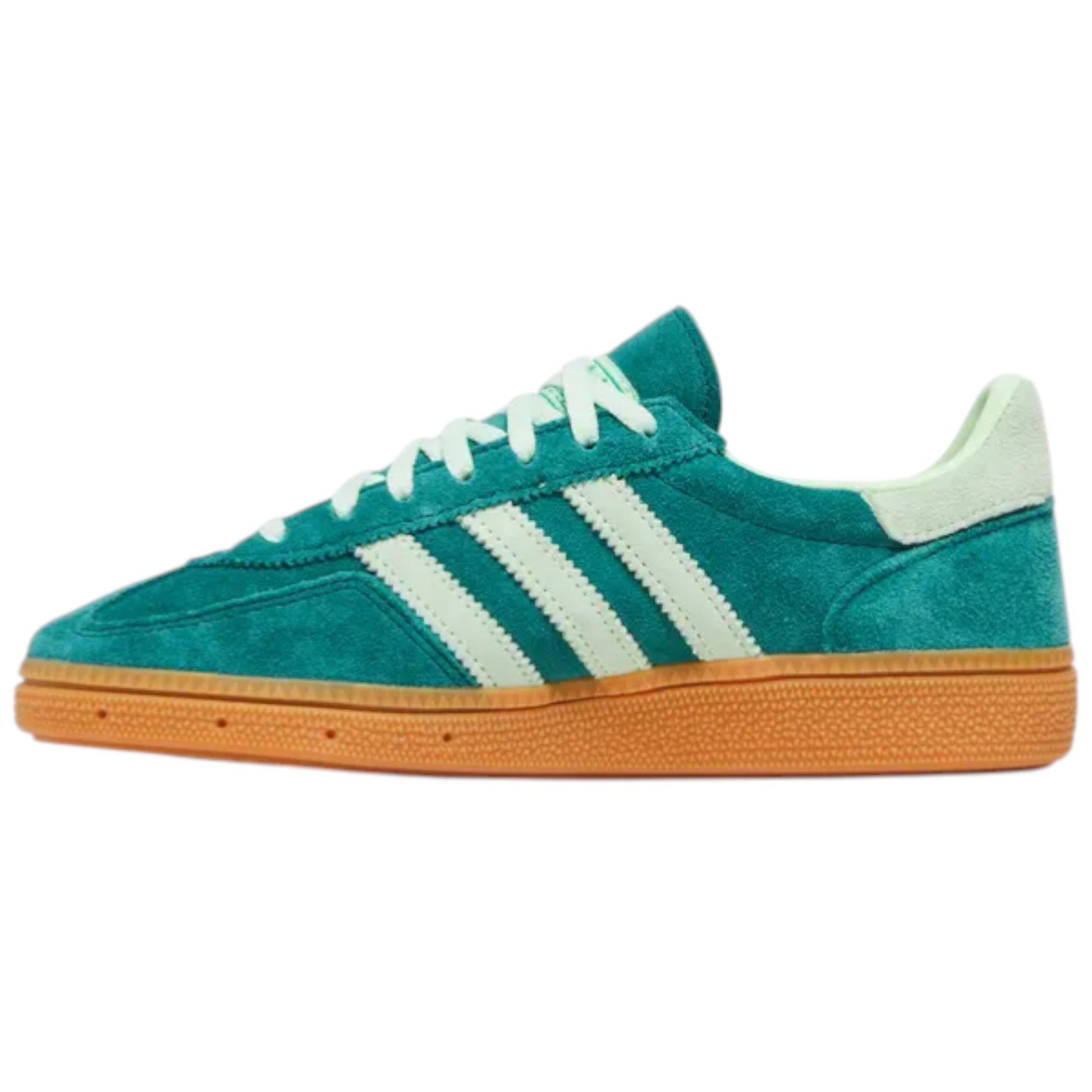 Adidas Womens Handball Spezial Collegiate Green Green Spark sneaker IE5896 Laterale1
