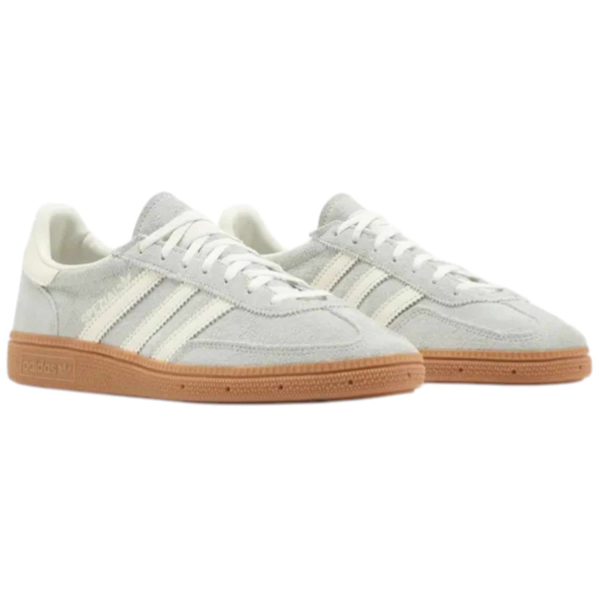 adidas Womens Handball Spezial Wonder Silver Gum sneaker IF6491 Obliqua