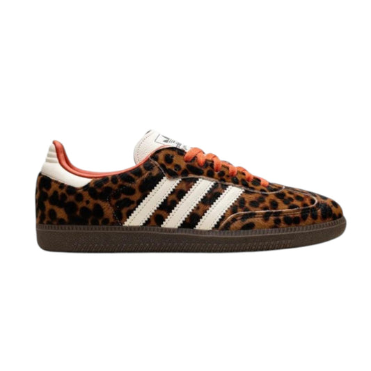 Adidas Womens Samba OG Preloved Red Leopard sneaker JI2734 Laterale