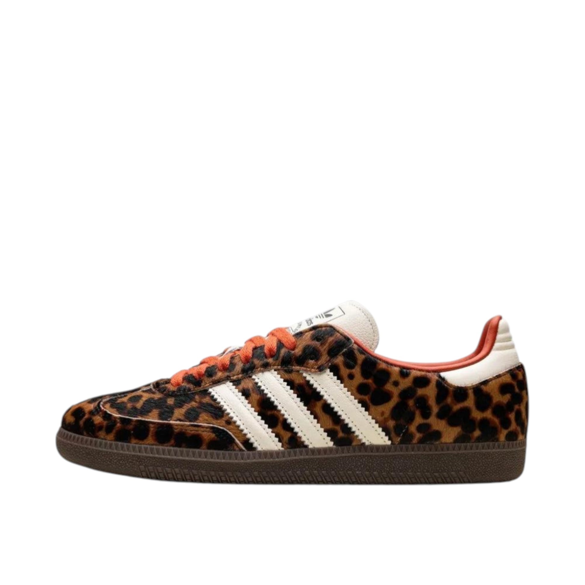 Adidas Womens Samba OG Preloved Red Leopard sneaker JI2734 Laterale1