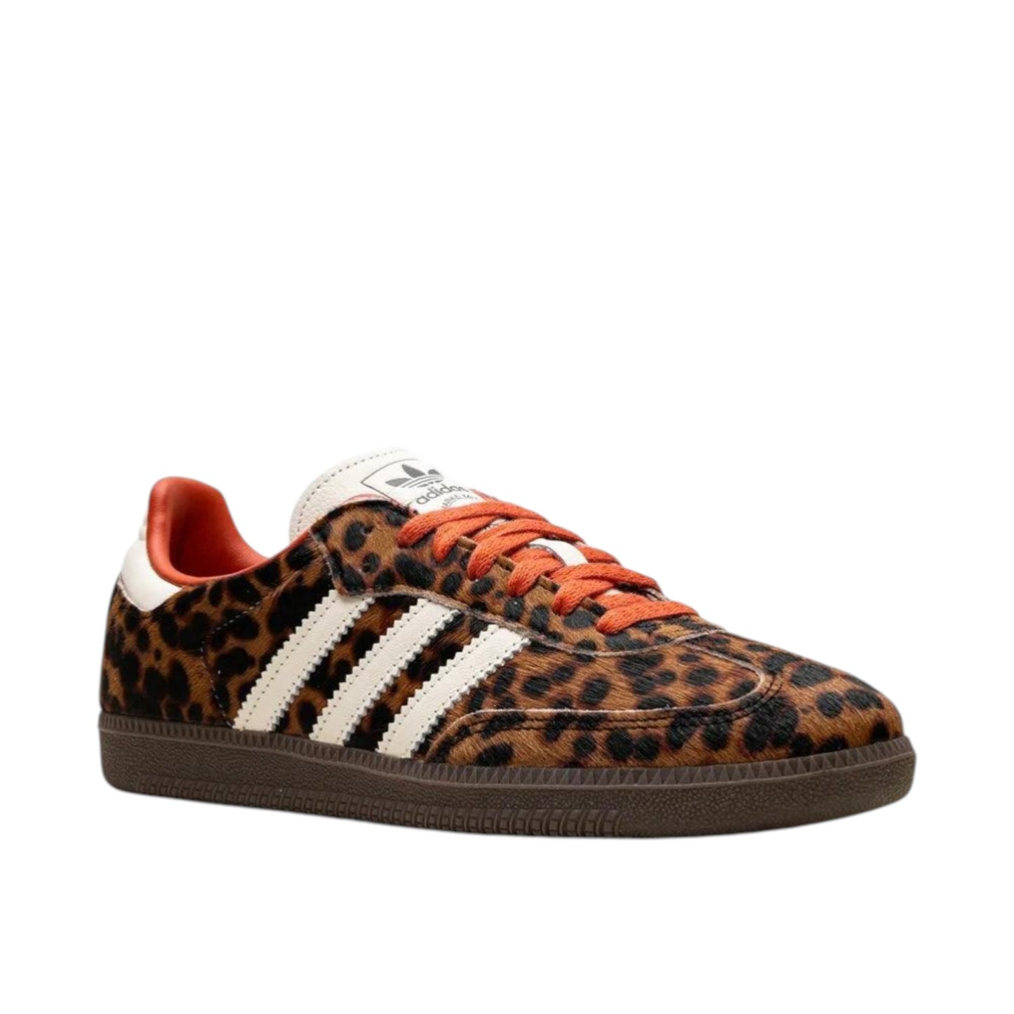 Adidas Womens Samba OG Preloved Red Leopard sneaker JI2734 Obliqua