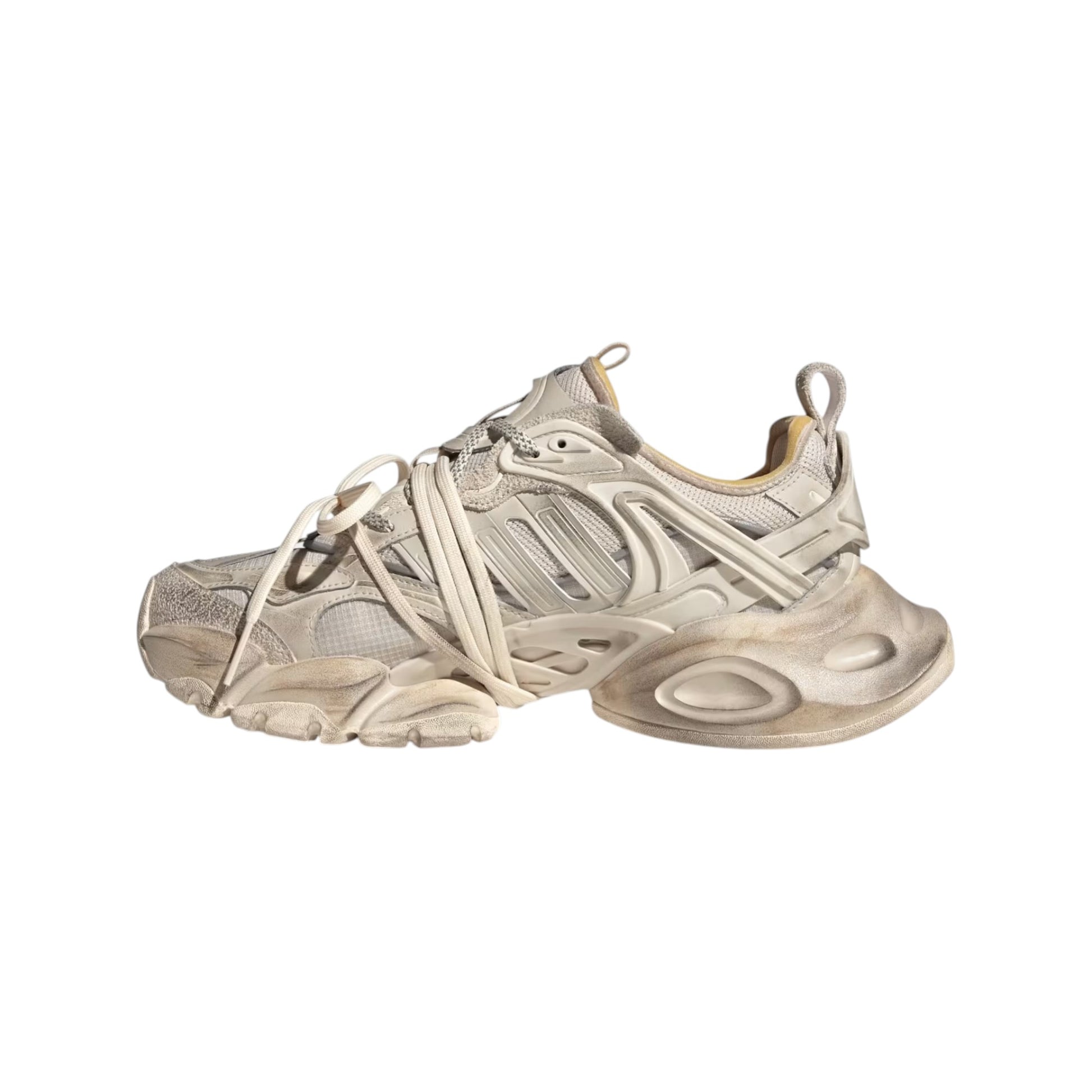 Adidas XLG Runner Deluxe Alumina Cream sneaker JR9632 Laterale1