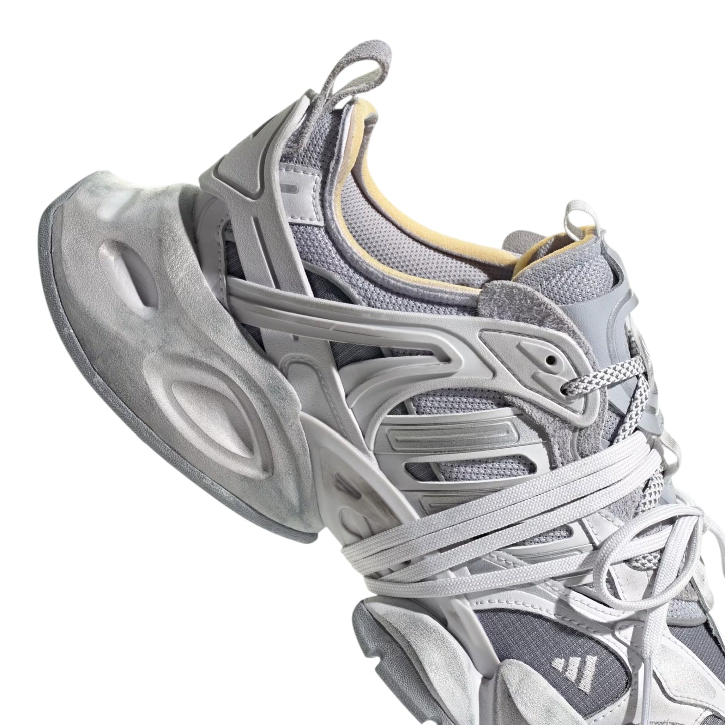 Adidas XLG Runner Deluxe Gray Silver Metallic sneaker JR9633 Dettaglio1