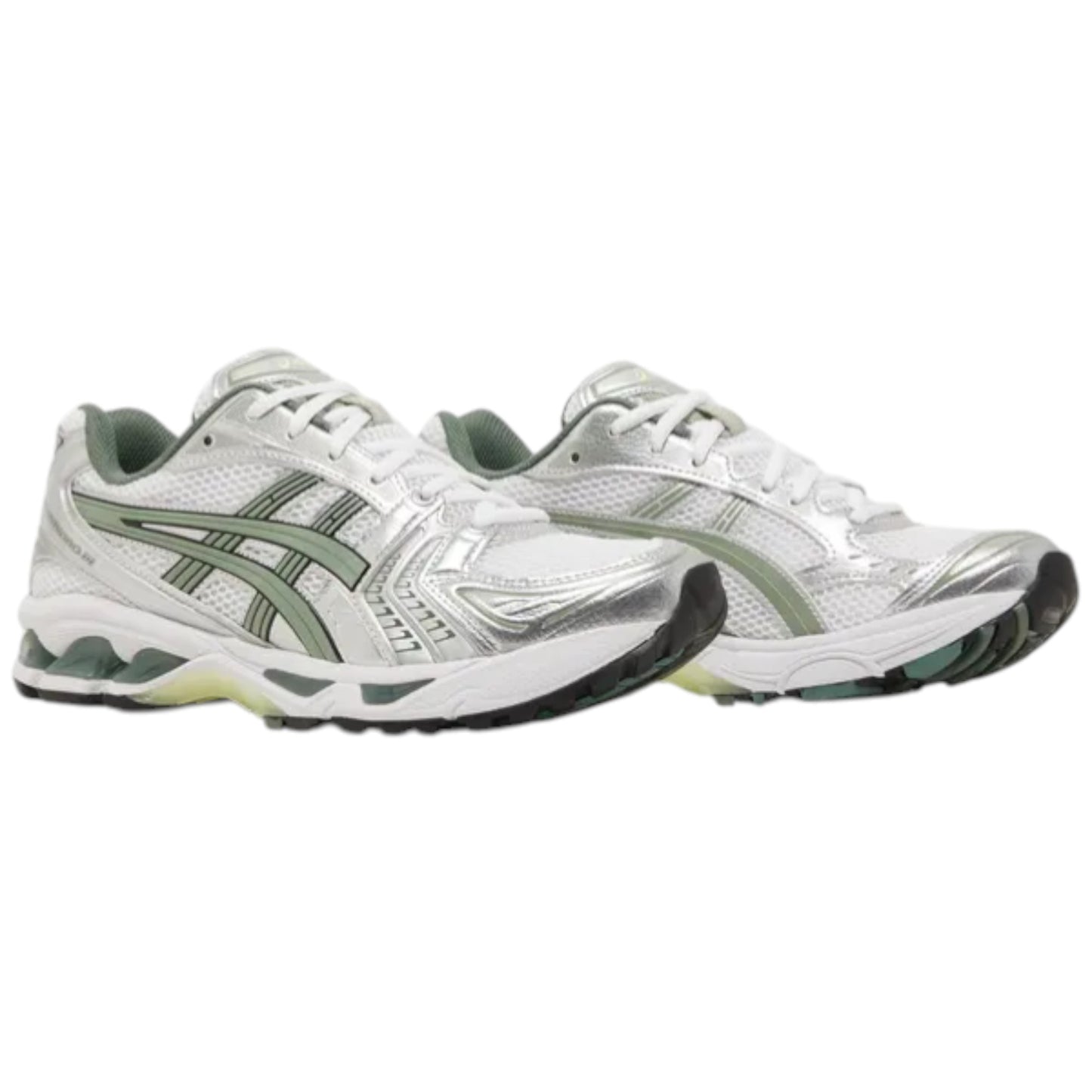 ASICS Gel Kayano 14 Pure Silver Slate Grey sneaker 1201A019-107 Obliqua