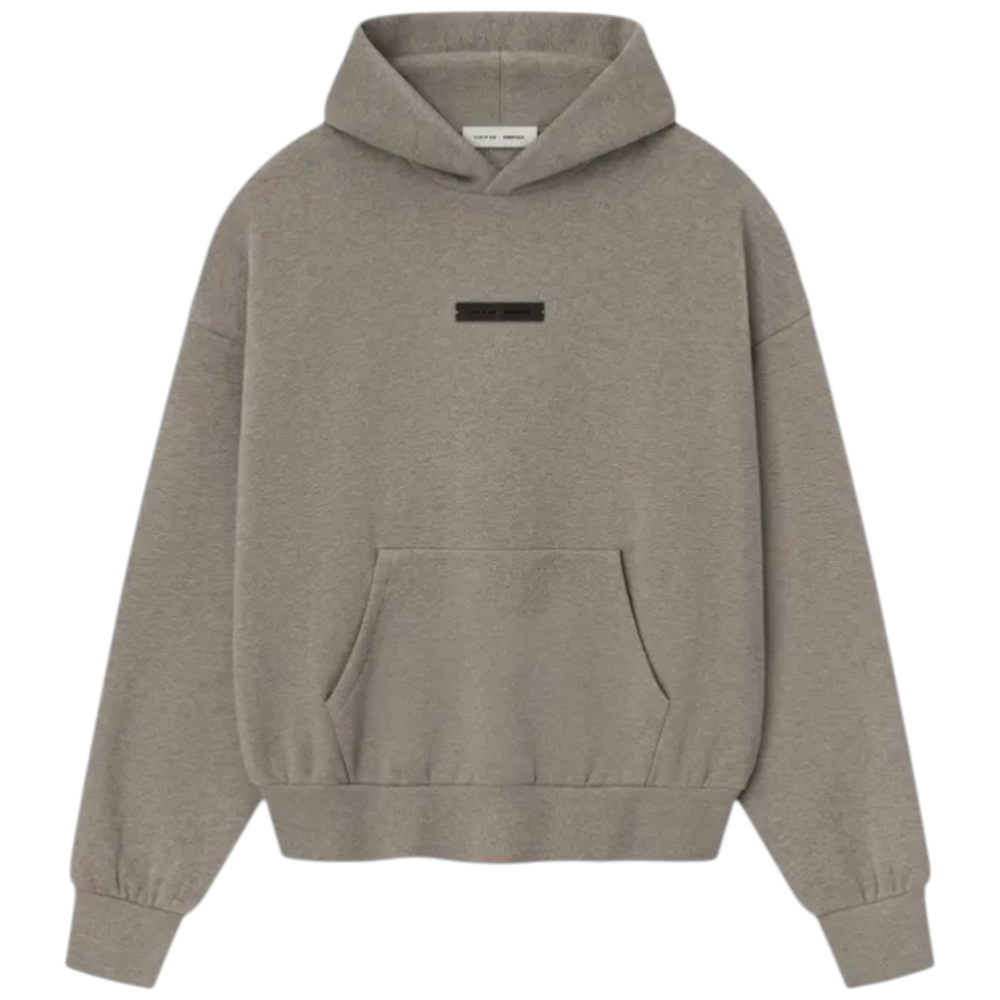 Fear of God Essentials Classic Fit Fleece Hoodie Homestead Heather garment 192SP252053F Frontale