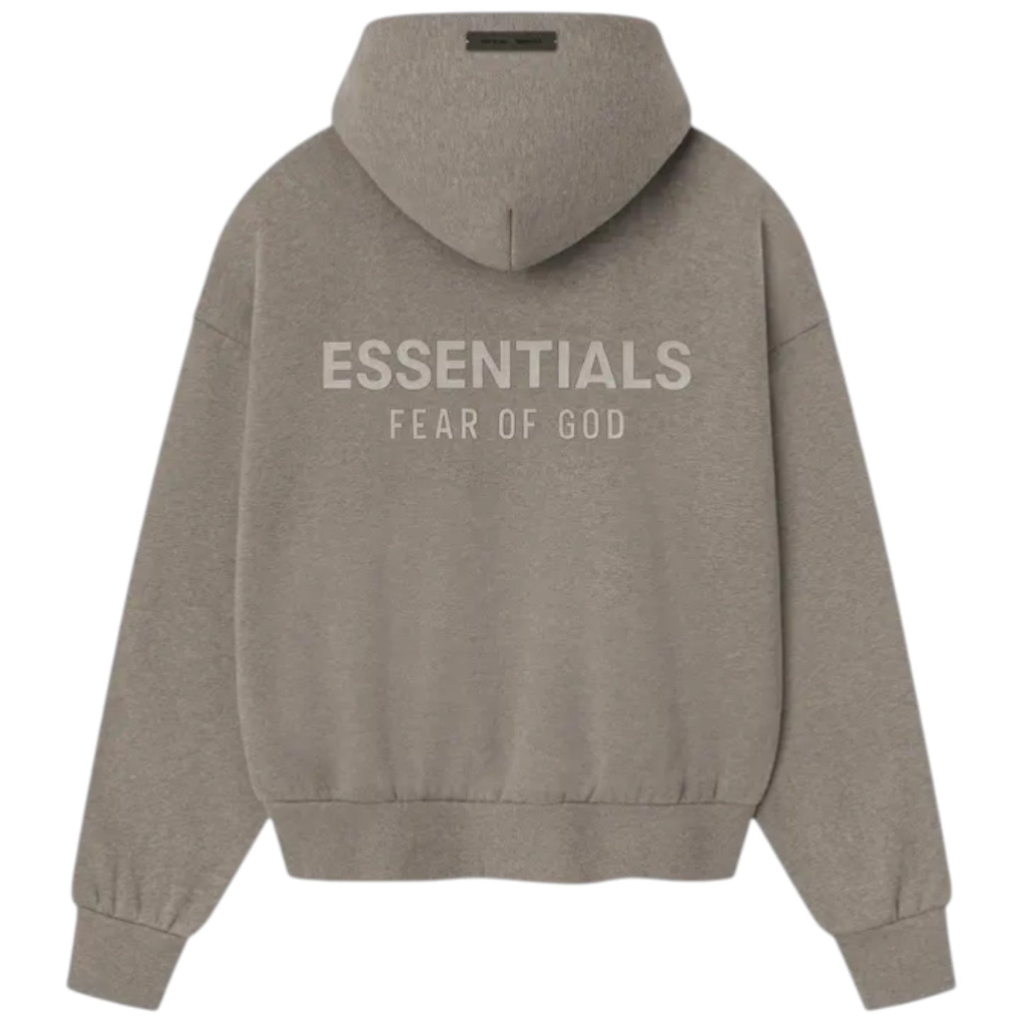 Fear of God Essentials Classic Fit Fleece Hoodie Homestead Heather garment 192SP252053F Retro