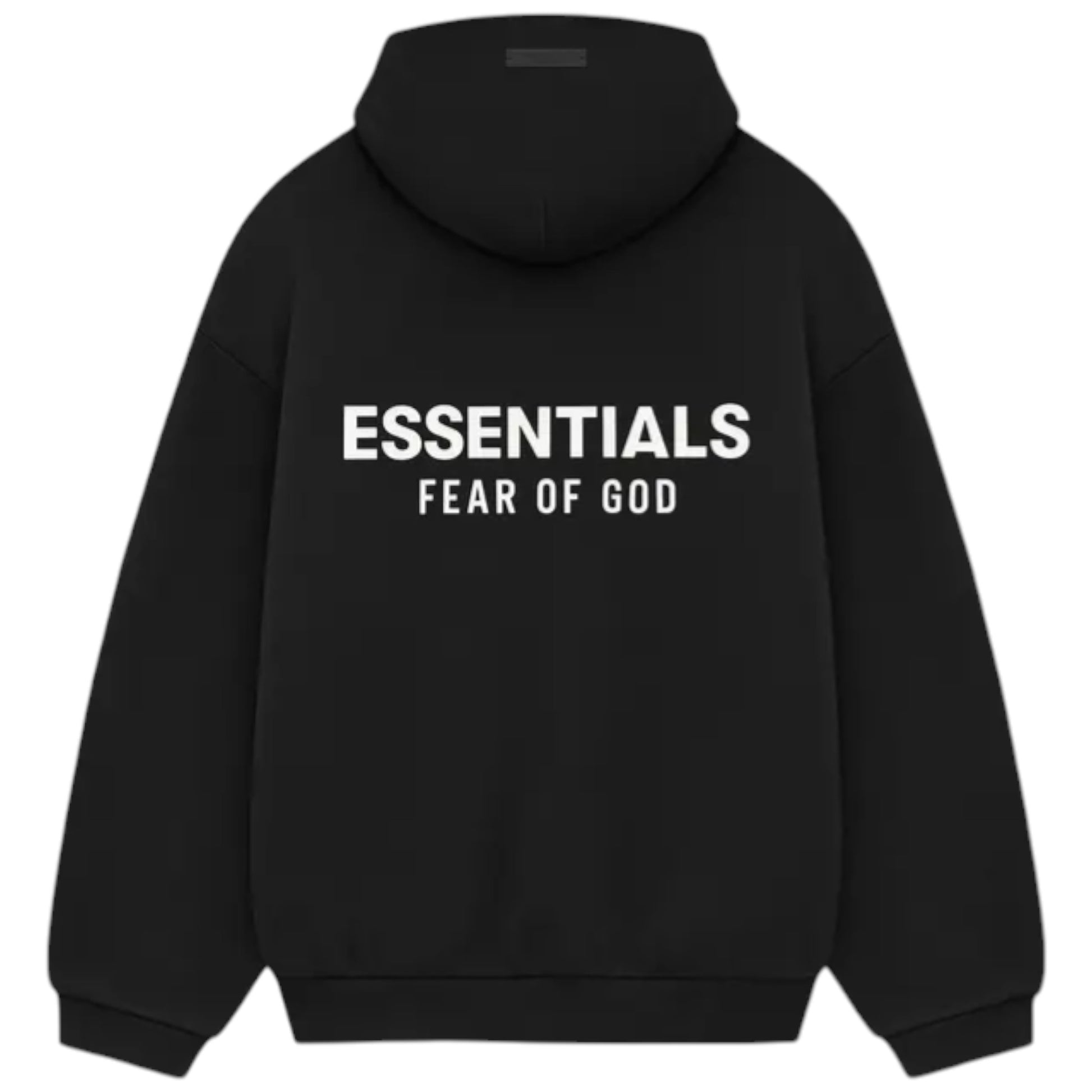 Fear of God Essentials Fleece Hoodie II Black garment 192HO246250F Retro