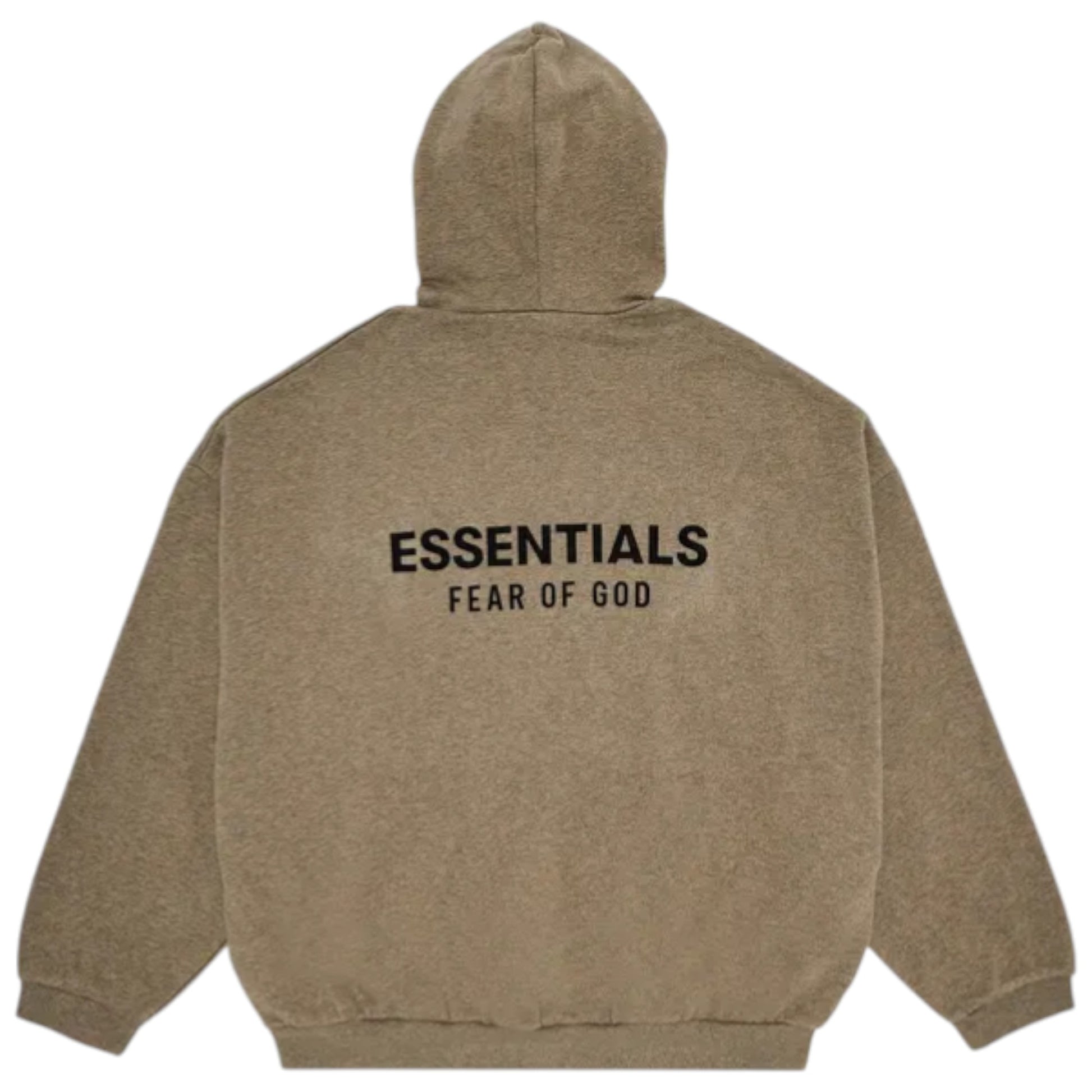 Fear of God Essentials Fleece Hoodie II Heather Grey garment 192HO246259F Dietro
