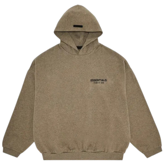 Fear of God Essentials Fleece Hoodie II Heather Grey garment 192HO246259F Fronte