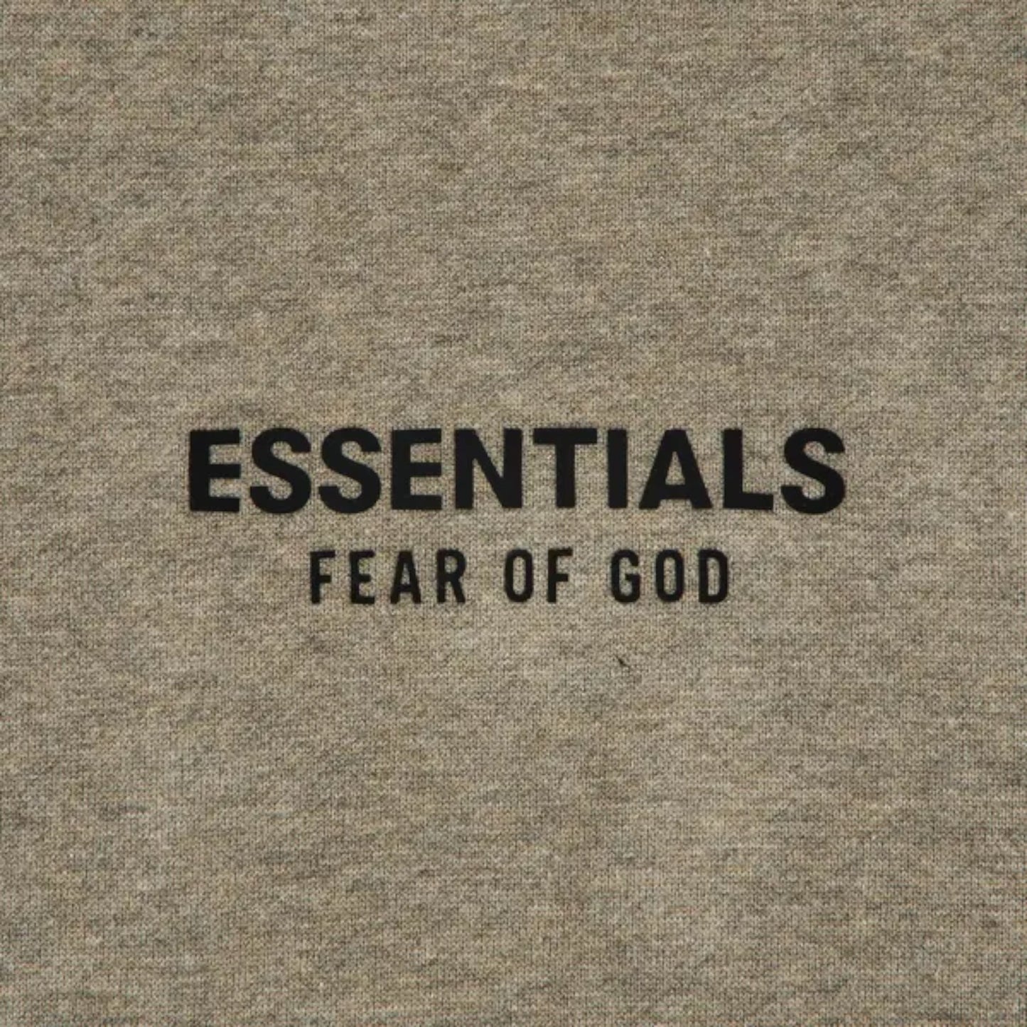 Fear of God Essentials Fleece Hoodie II Heather Grey garment 192HO246259F Scritta