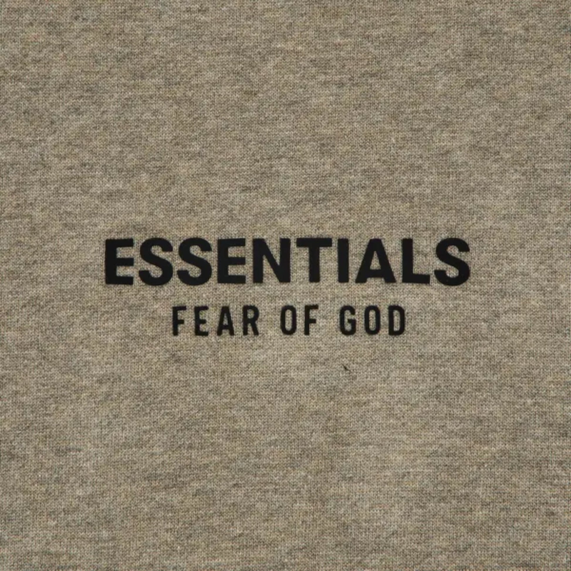 Fear of God Essentials Fleece Hoodie II Heather Grey garment 192HO246259F Scritta