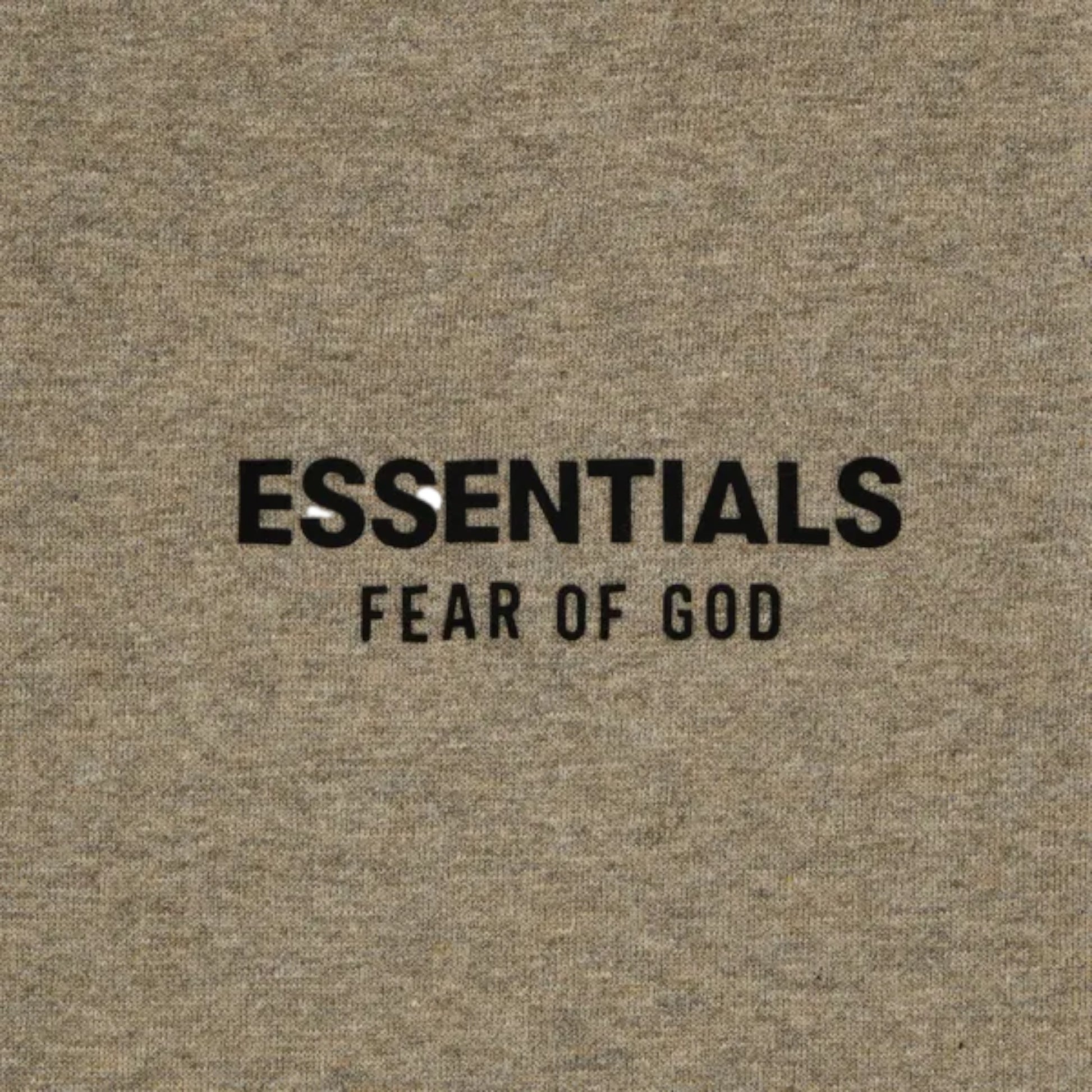Fear of God Essentials Fleece Sweatpant Heather Grey garment 130HO242029F Scritta