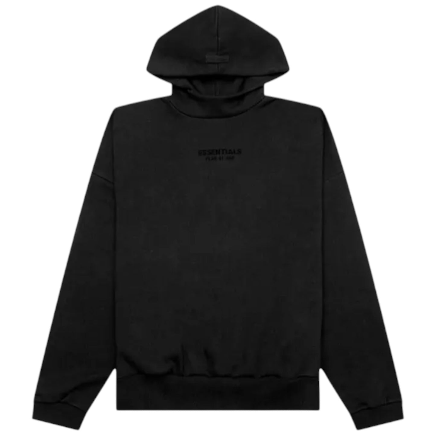 Fear of God Essentials Hoodie Black garment 192BT232050F Frontale