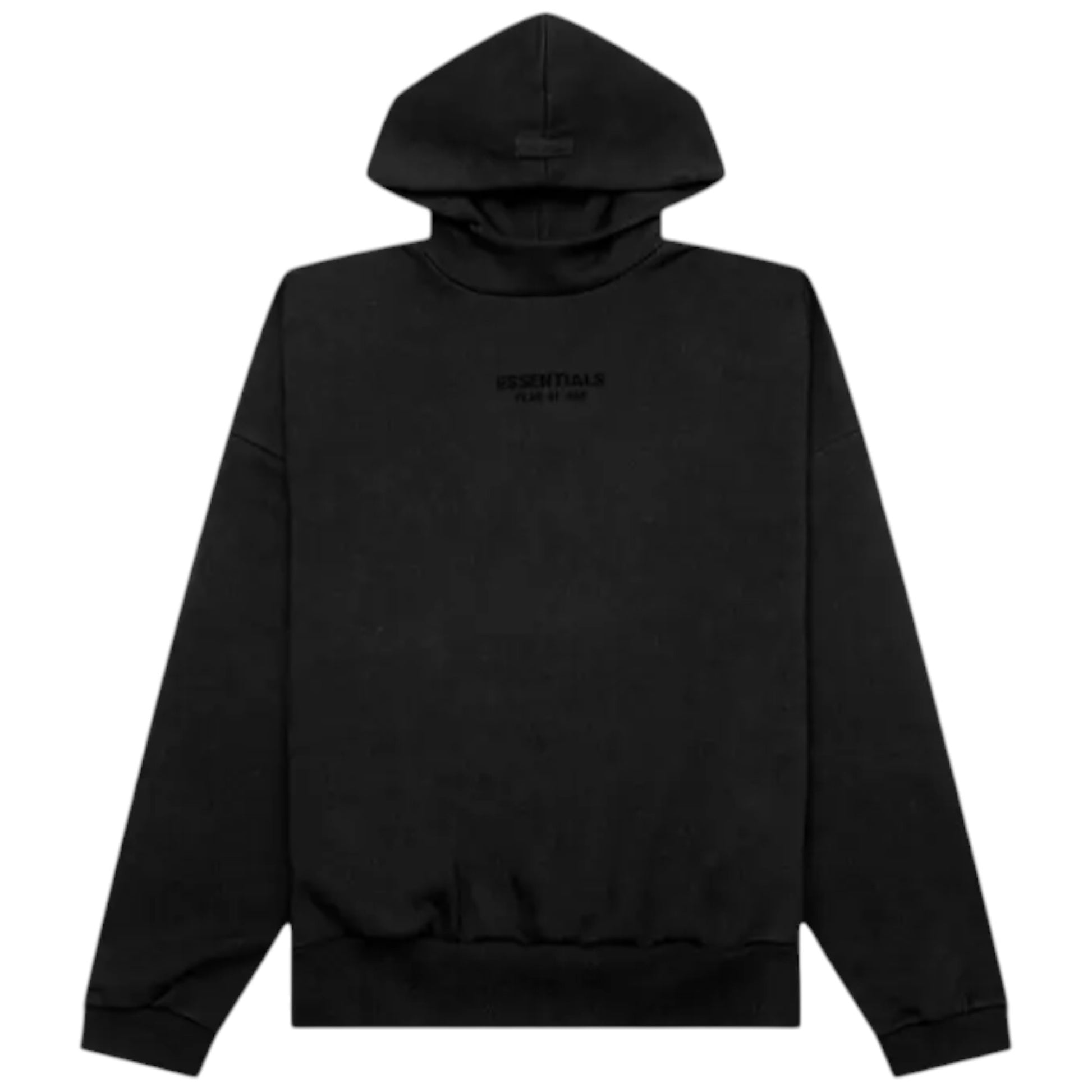 Fear of God Essentials Hoodie Black garment 192BT232050F Frontale