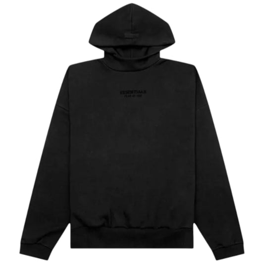 Fear of God Essentials Hoodie Black garment 192BT232050F Frontale