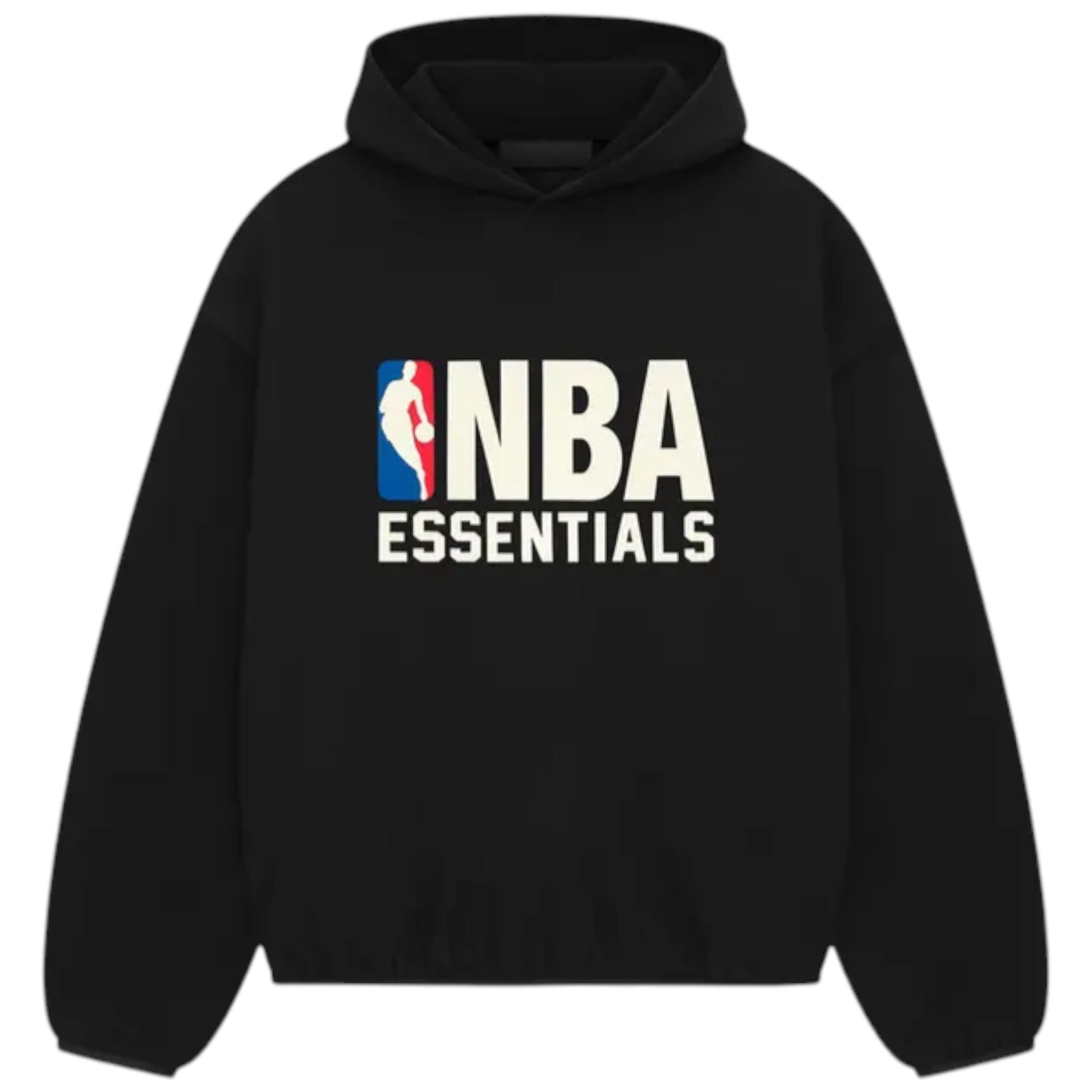 Fear of God Essentials NBA Hoodie Black garment 192AL246401F Frontale