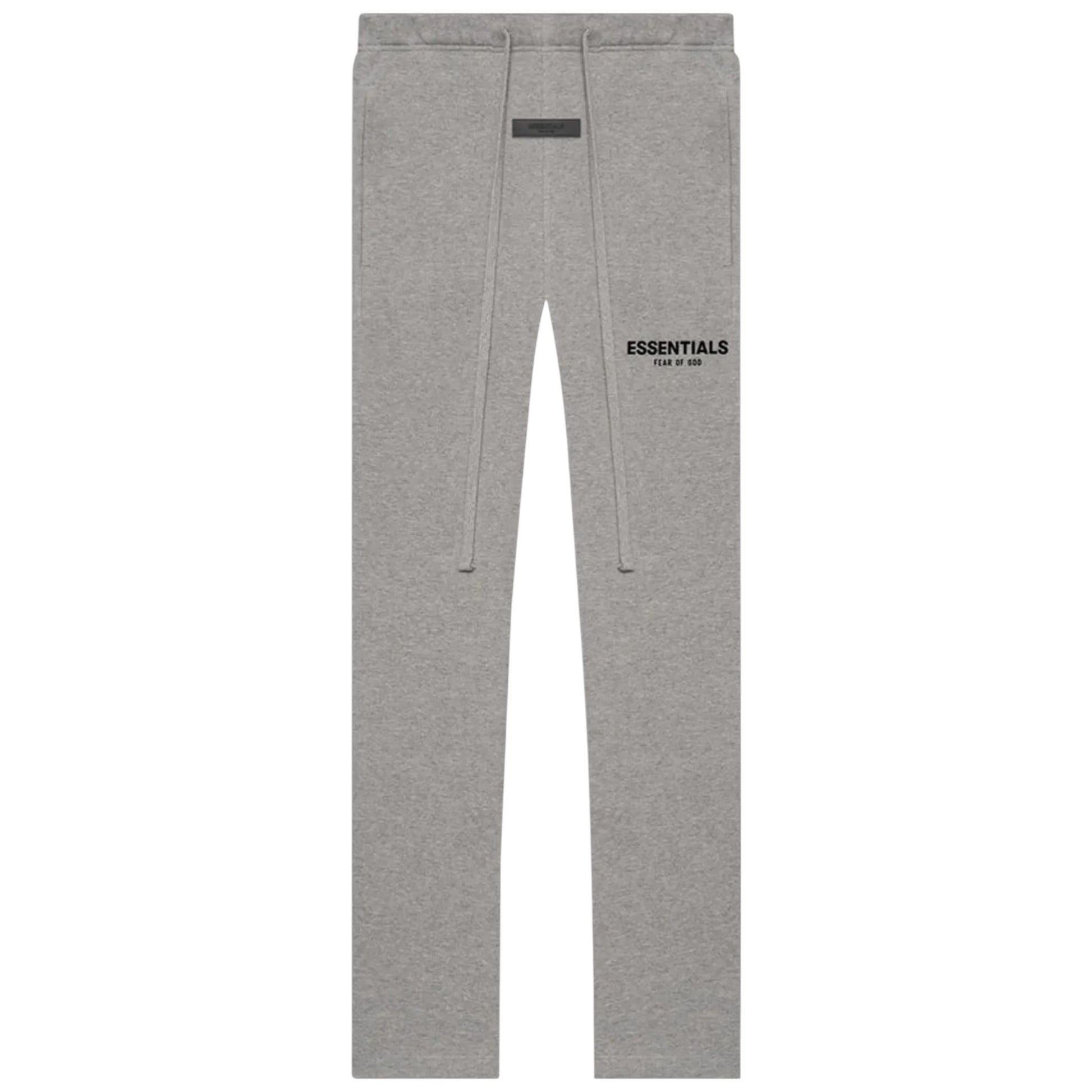Fear of God Essentials Relaxed Sweatpants Dark Oatmeal garment 130BT212173F Frontale