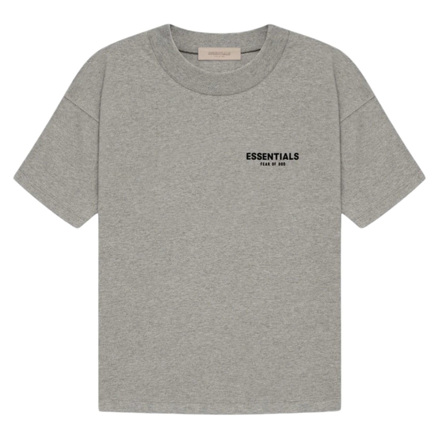 Fear of God Essentials Tee Dark Oatmeal garment 125BT212063F Fronte