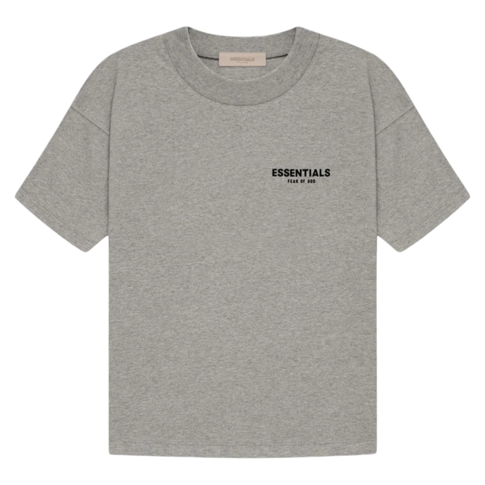 Fear of God Essentials Tee Dark Oatmeal garment 125BT212063F Fronte