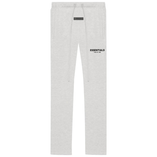 Fear of God Essentials Relaxed Sweatpants Light Oatmeal garment 130BT212172F Frontale
