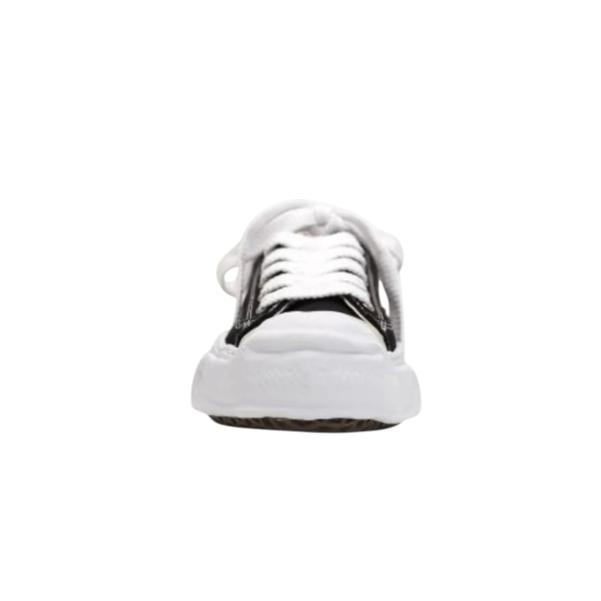 Maison Mihara Yasuhiro Hank OG Sole Canvas Low Black sneaker A05FW702-BLK Punta