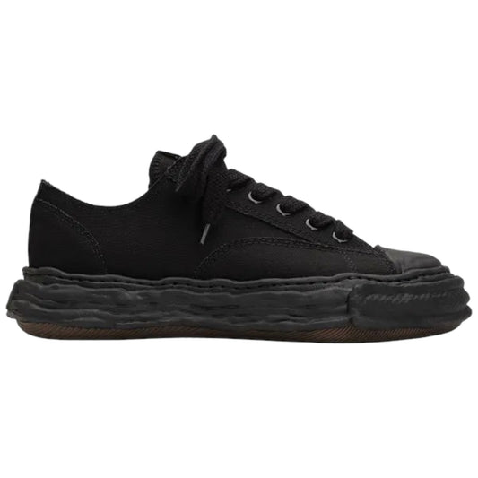 Maison Mihara Yasuhiro Peterson 23 OG Sole Canvas Low Black sneaker A11FW702-BLK Laterale
