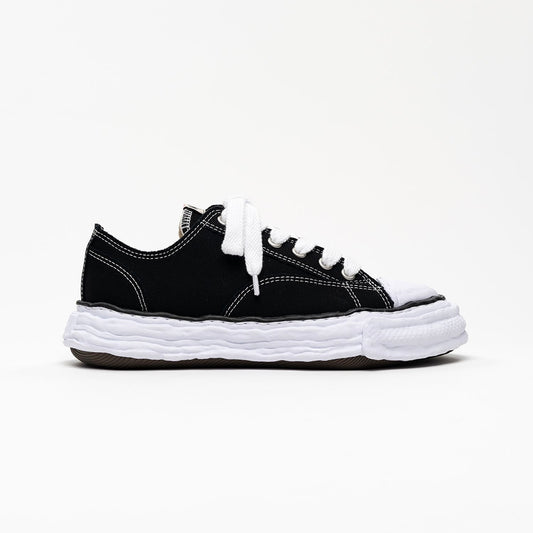 Maison Mihara Yasuhiro Peterson 23 OG Sole Canvas Low Black sneaker A11FW702-BLK Laterale1