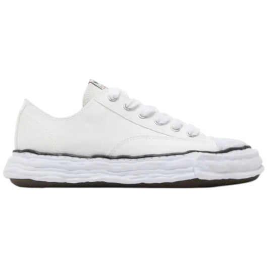 Maison Mihara Yasuhiro Peterson 23 OG Sole Canvas Low White sneaker A11FW702-WHT Laterale