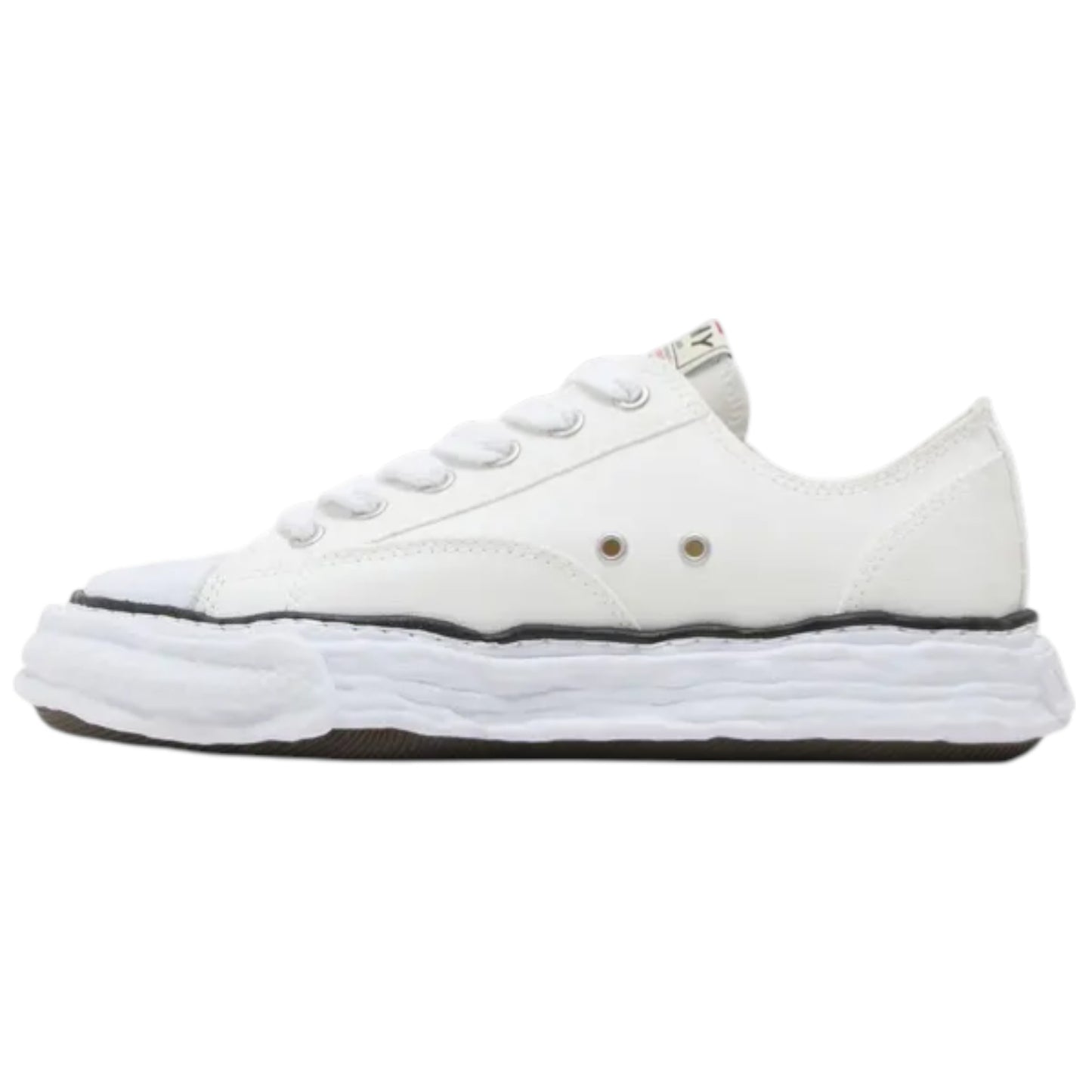 Maison Mihara Yasuhiro Peterson 23 OG Sole Canvas Low White sneaker A11FW702-WHT Laterale1