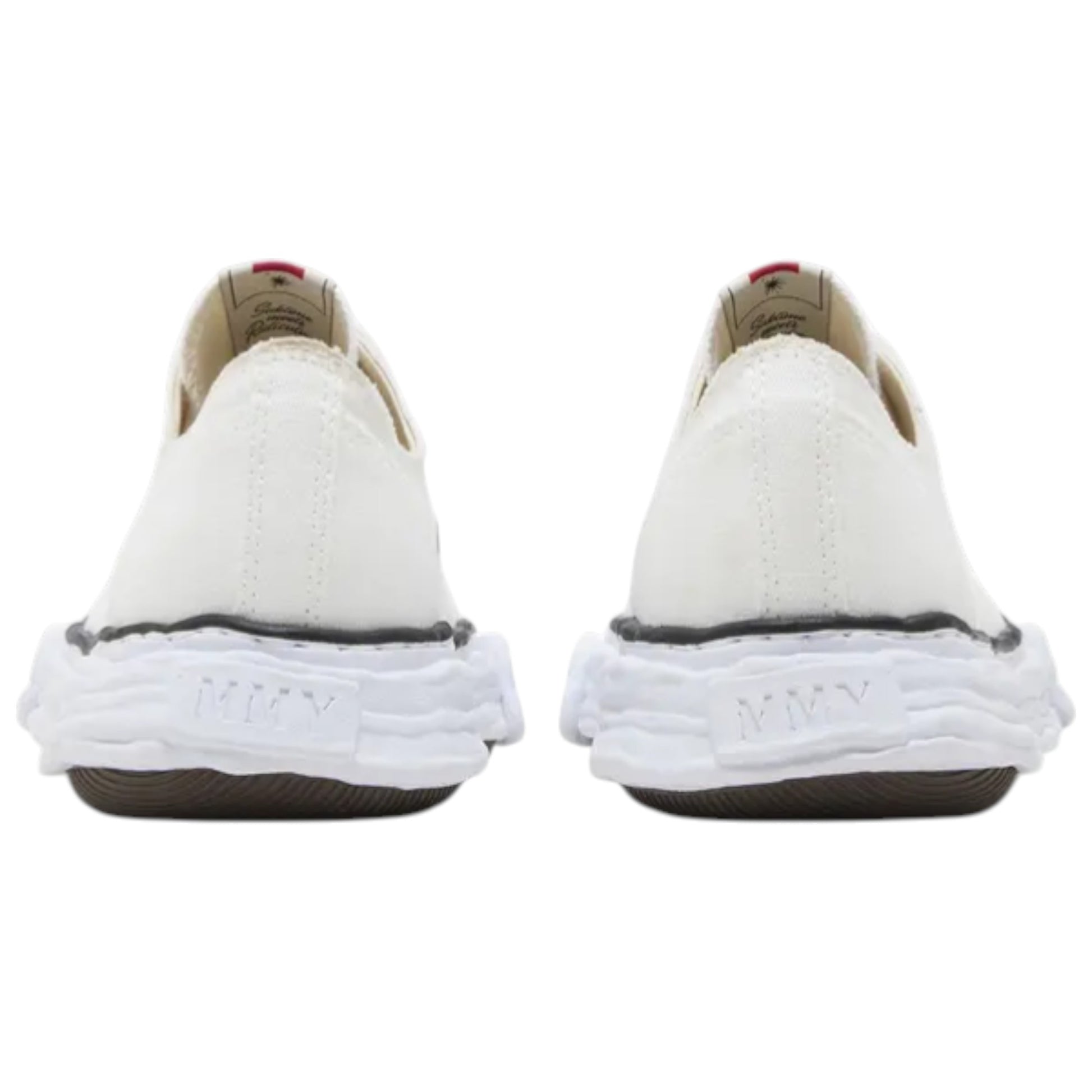 Maison Mihara Yasuhiro Peterson 23 OG Sole Canvas Low White sneaker A11FW702-WHT Retro