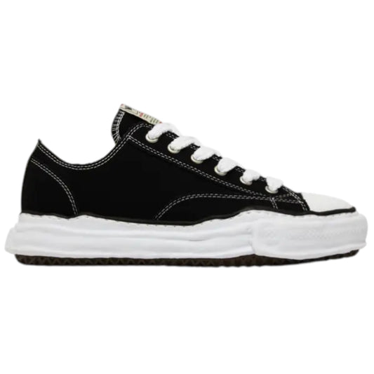 Maison Mihara Yasuhiro Peterson OG Sole Canvas Low Black sneaker A01FW702-BLK Laterale