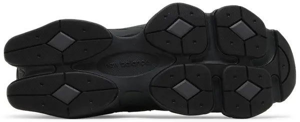 New Balance 9060 Triple Black Leather sneaker U9060NRI Suola