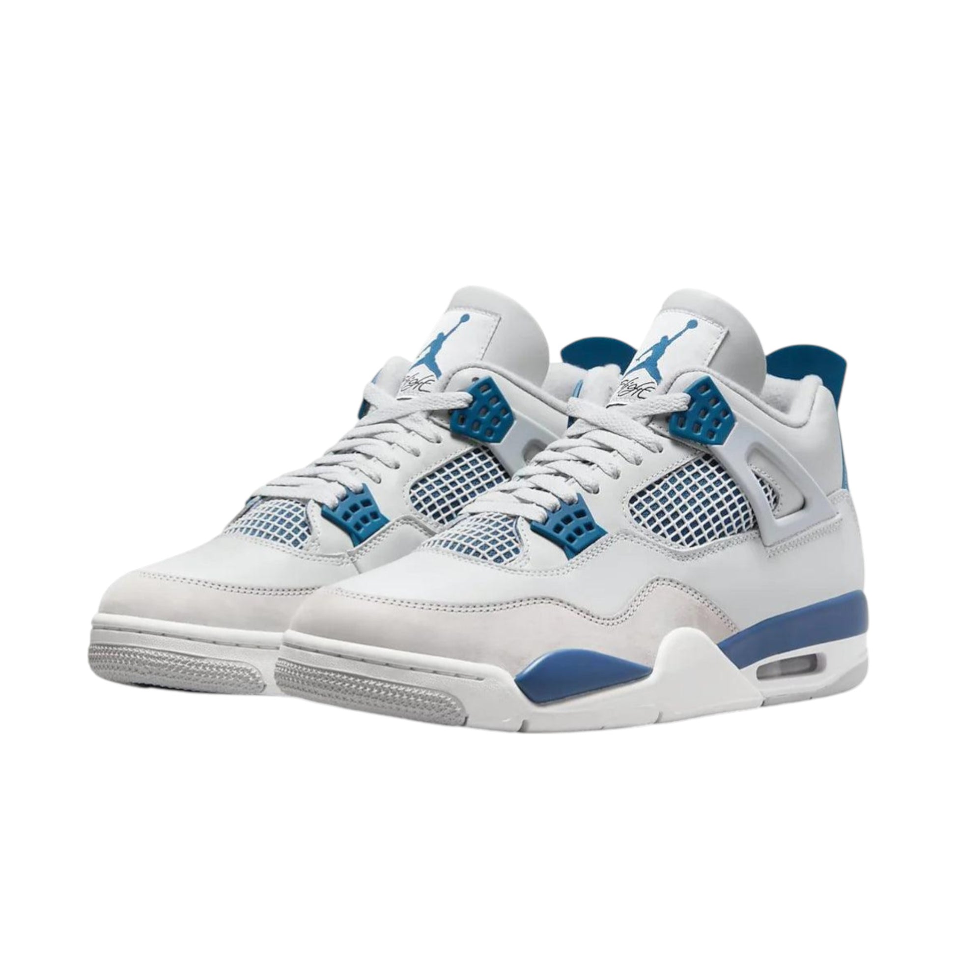Nike Air Jordan 4 Retro Military Blue 2024 sneaker FV5029-141 Obliqua