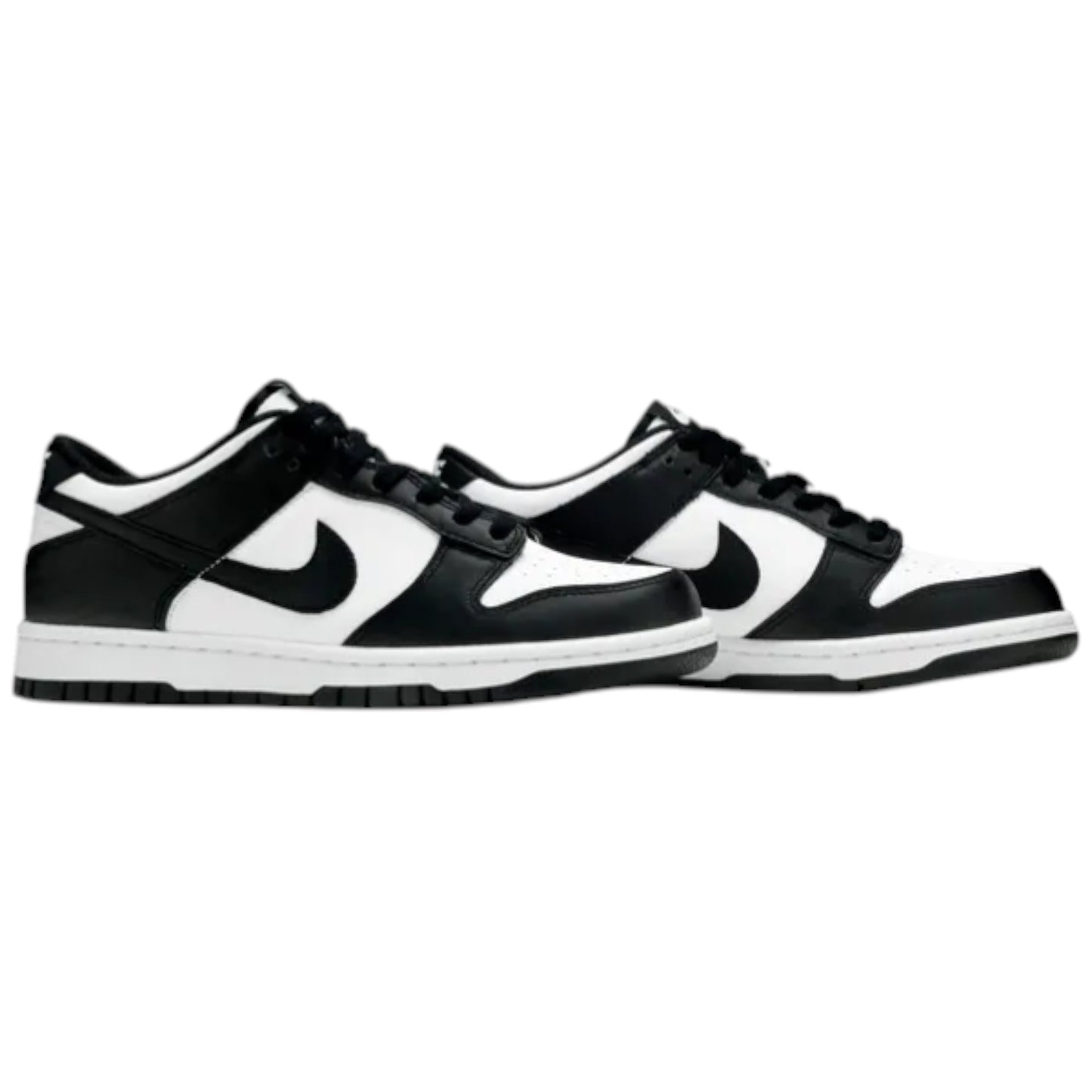Nike Dunk Low GS Black White sneaker CW1590-100 Obliqua