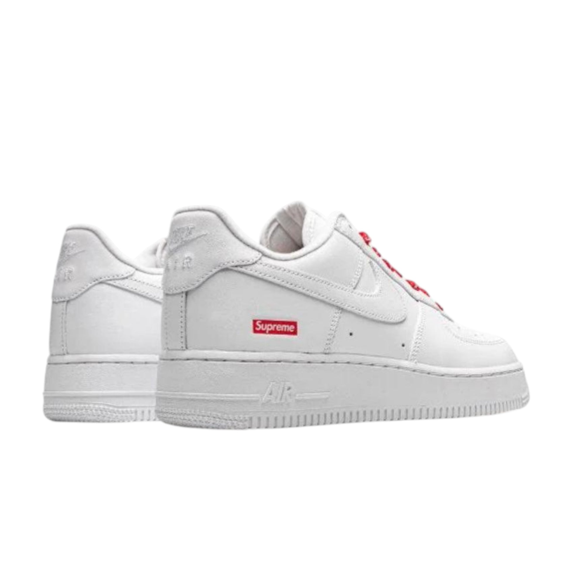Nike Supreme Air Force 1 Low Box Logo White sneaker CU9225-100