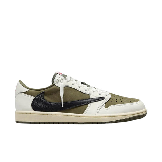 Nike Travis Scott Air Jordan 1 Low OG SP Olive sneaker DM7866-200 Laterale