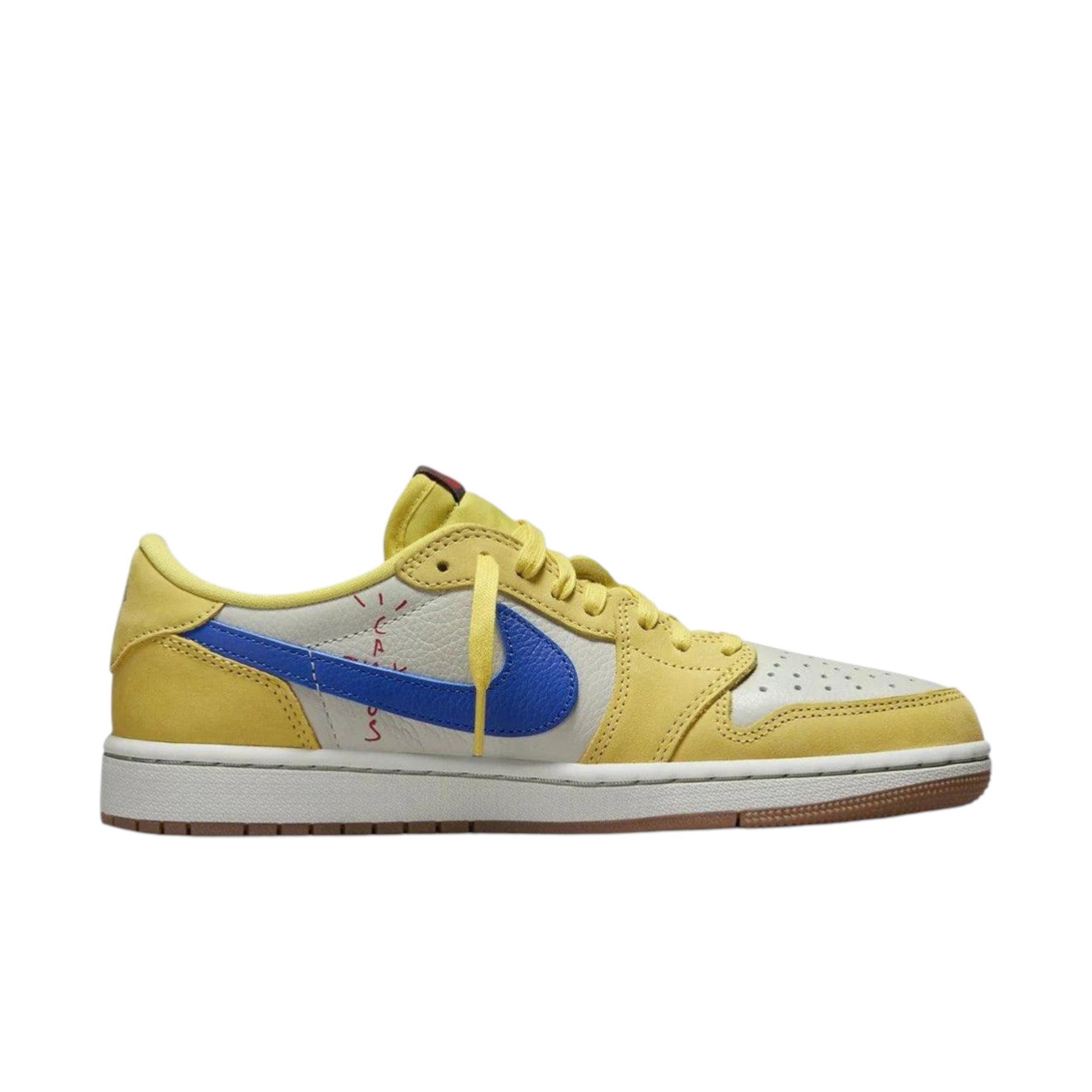 Nike Travis Scott Air Jordan 1 Retro Low OG SP Canary sneaker DZ4137-700