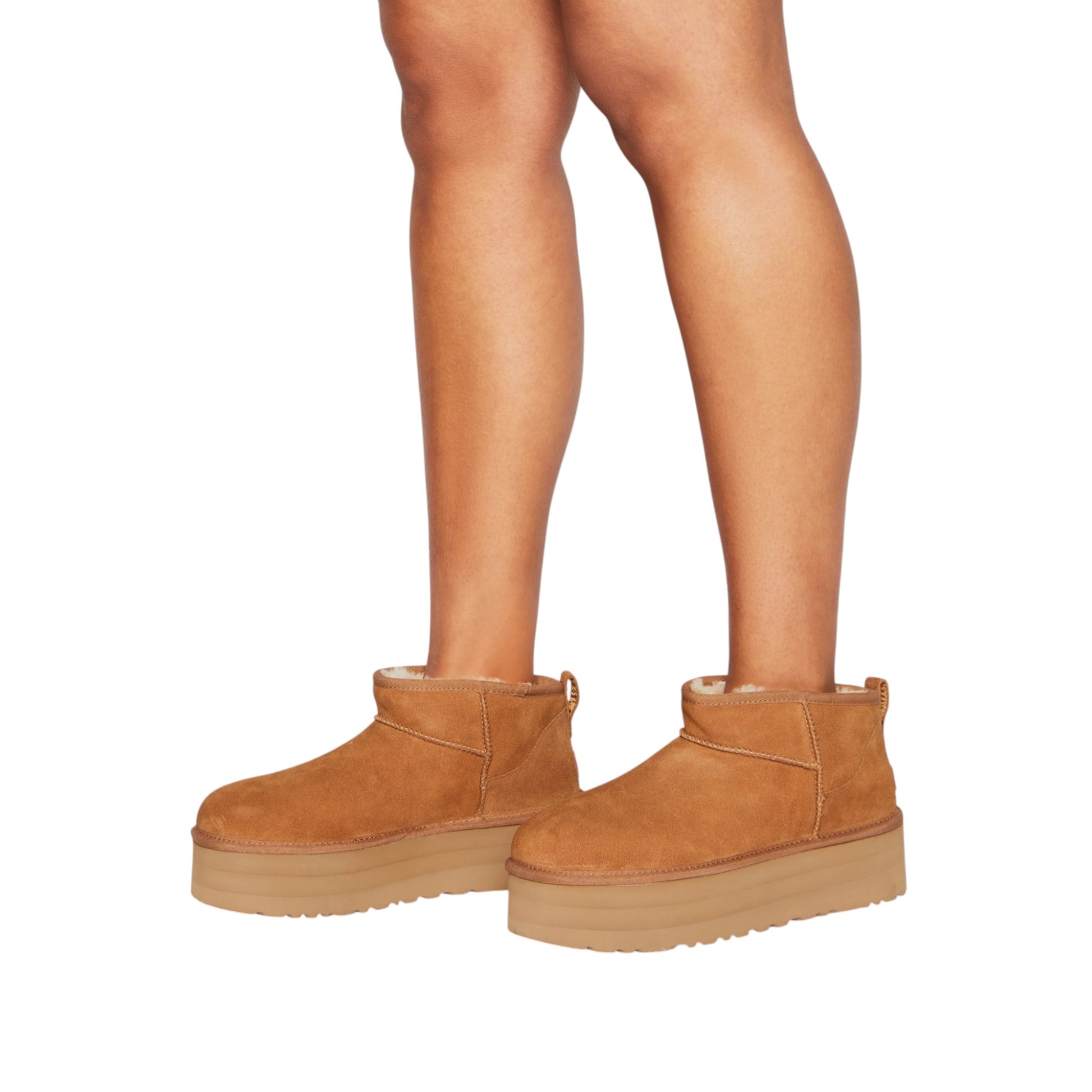 UGG Womens Classic Ultra Mini Platform Boot Chestnut 1135092-CHE