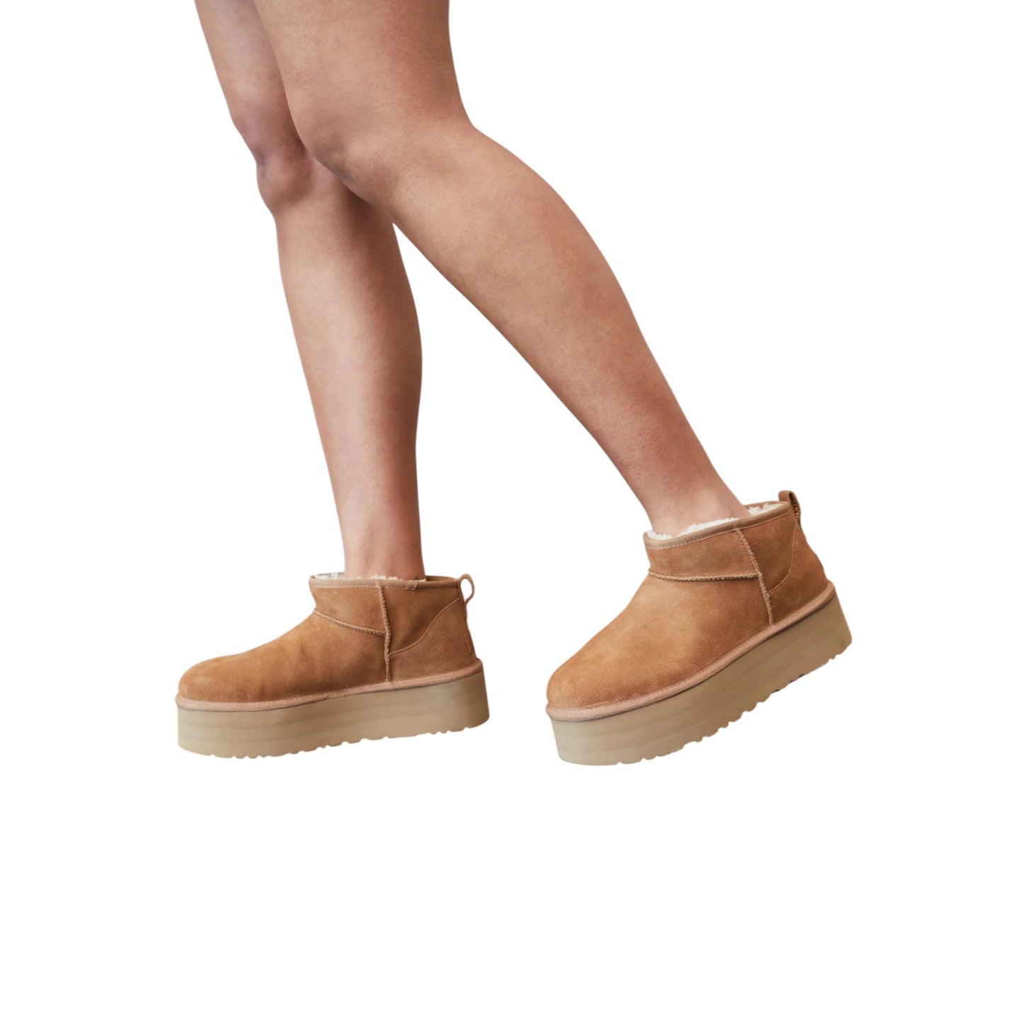 UGG Womens Classic Ultra Mini Platform Boot Chestnut 1135092-CHE