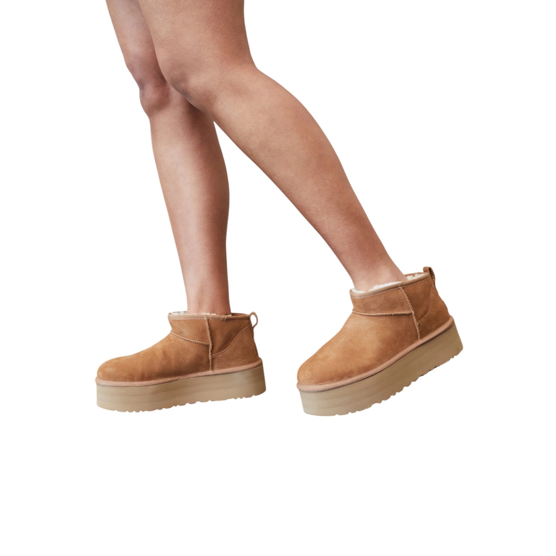 UGG Womens Classic Ultra Mini Platform Boot Chestnut 1135092-CHE