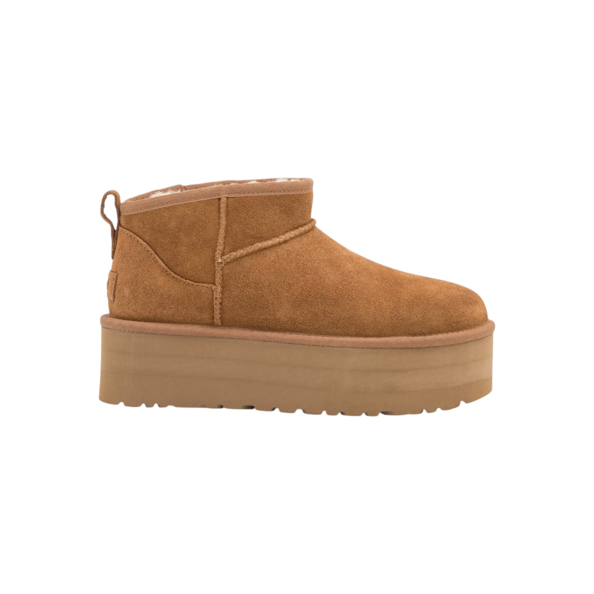 UGG Womens Classic Ultra Mini Platform Boot Chestnut 1135092-CHE