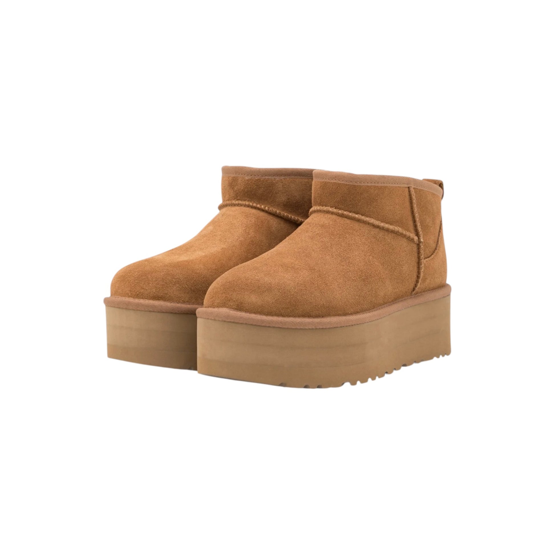 UGG Womens Classic Ultra Mini Platform Boot Chestnut 1135092-CHE